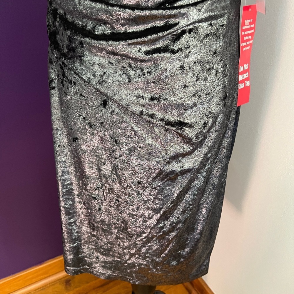 Scarlett Sleeveless Silver and Black Dress NWT - Picture 4 of 9